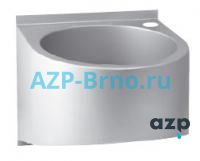 Раковина из нержавеющей стали AUM 015 AZP Brno Чехия (фото, схема) Раковина из нержавеющей стали AUM 015 AZP Brno Чехия (фото, схема)